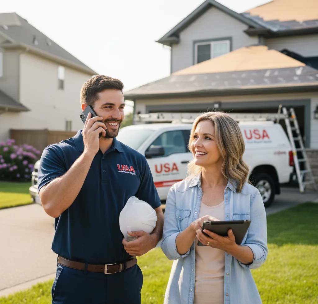 USA Roof Repair Experts customer support in Maple Valley